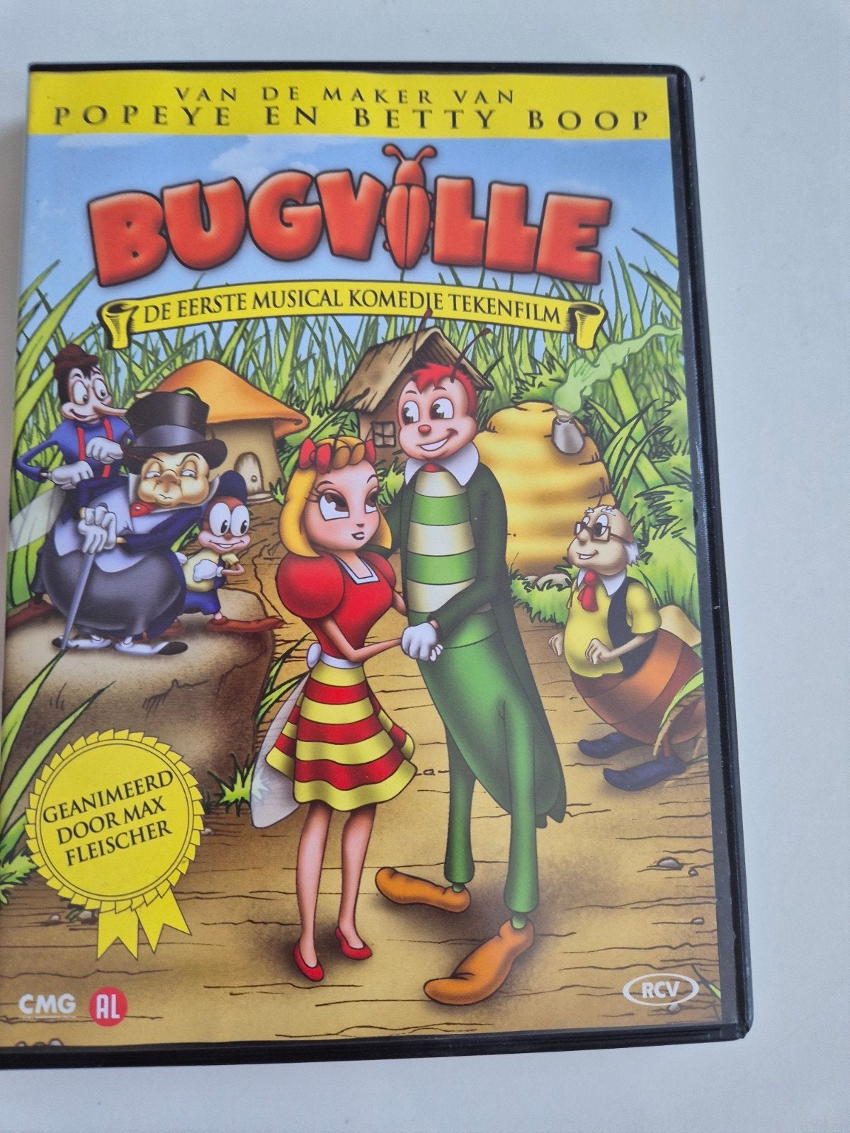 Bugville DVD - De eerste musical komedie tekenfilm, Cd's en Dvd's, Europees, Tekenfilm, Alle leeftijden, Ophalen of Verzenden