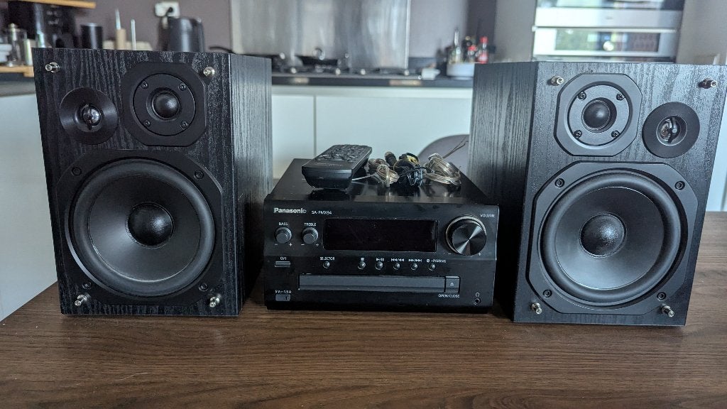 Panasonic SC-PMX94 HiFi 120W Bluetooth DAB+ CD, Cd-speler, Zo goed als nieuw, Microset, Ophalen
