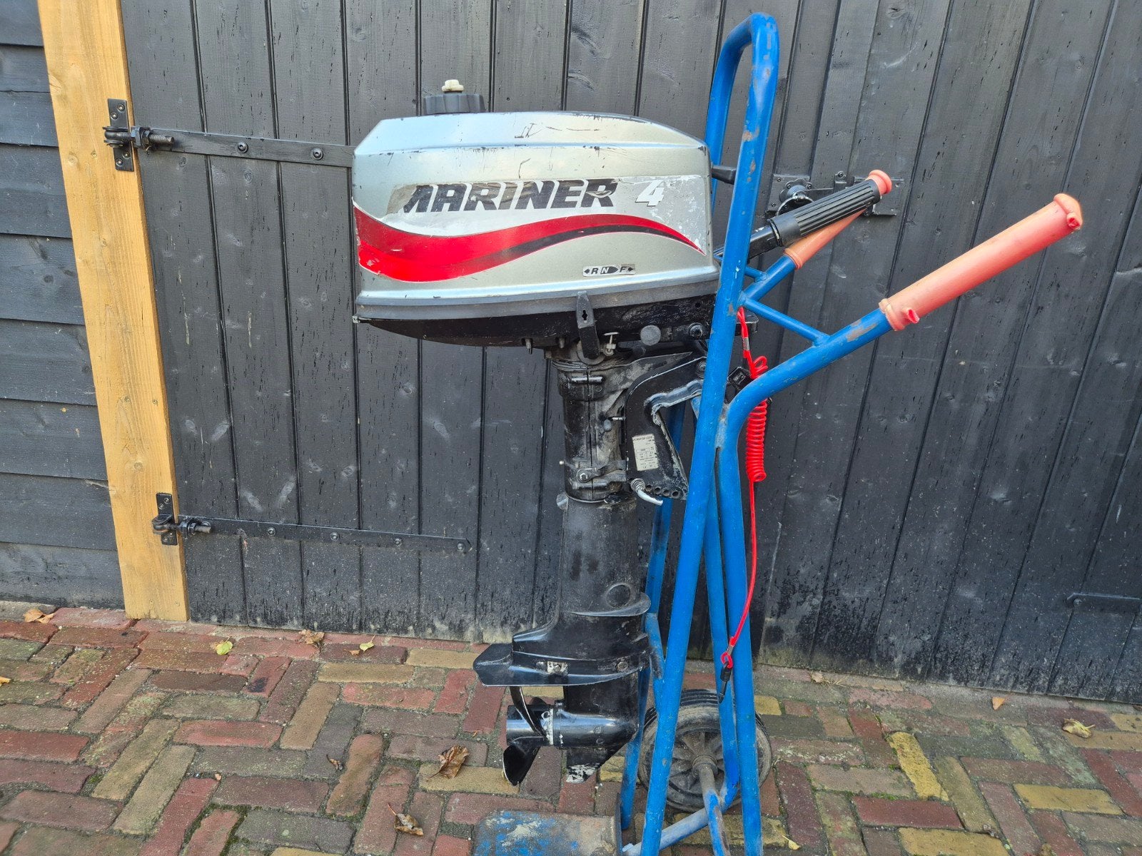 Mariner 4 PK Buitenboordmotor - Goed Werkende Staat, Ophalen, Cirkelmaaier, Gebruikt, Onbekend