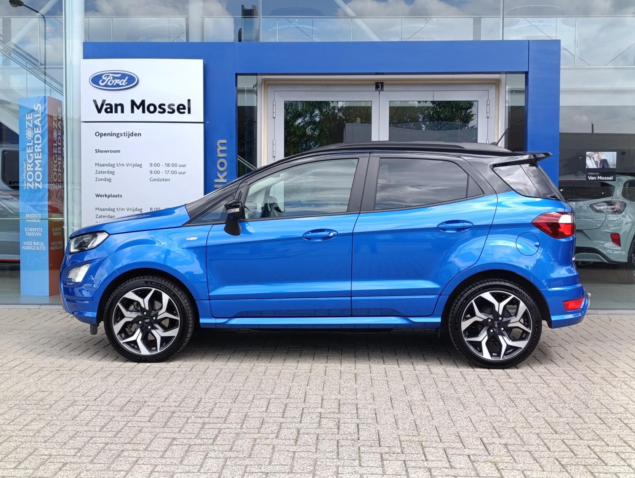 Ford EcoSport 1.0 EcoBoost ST-Line | Stoel/stuur voorruitver, Auto's, 12 maanden, 125 pk, Gebruikt, Euro 6