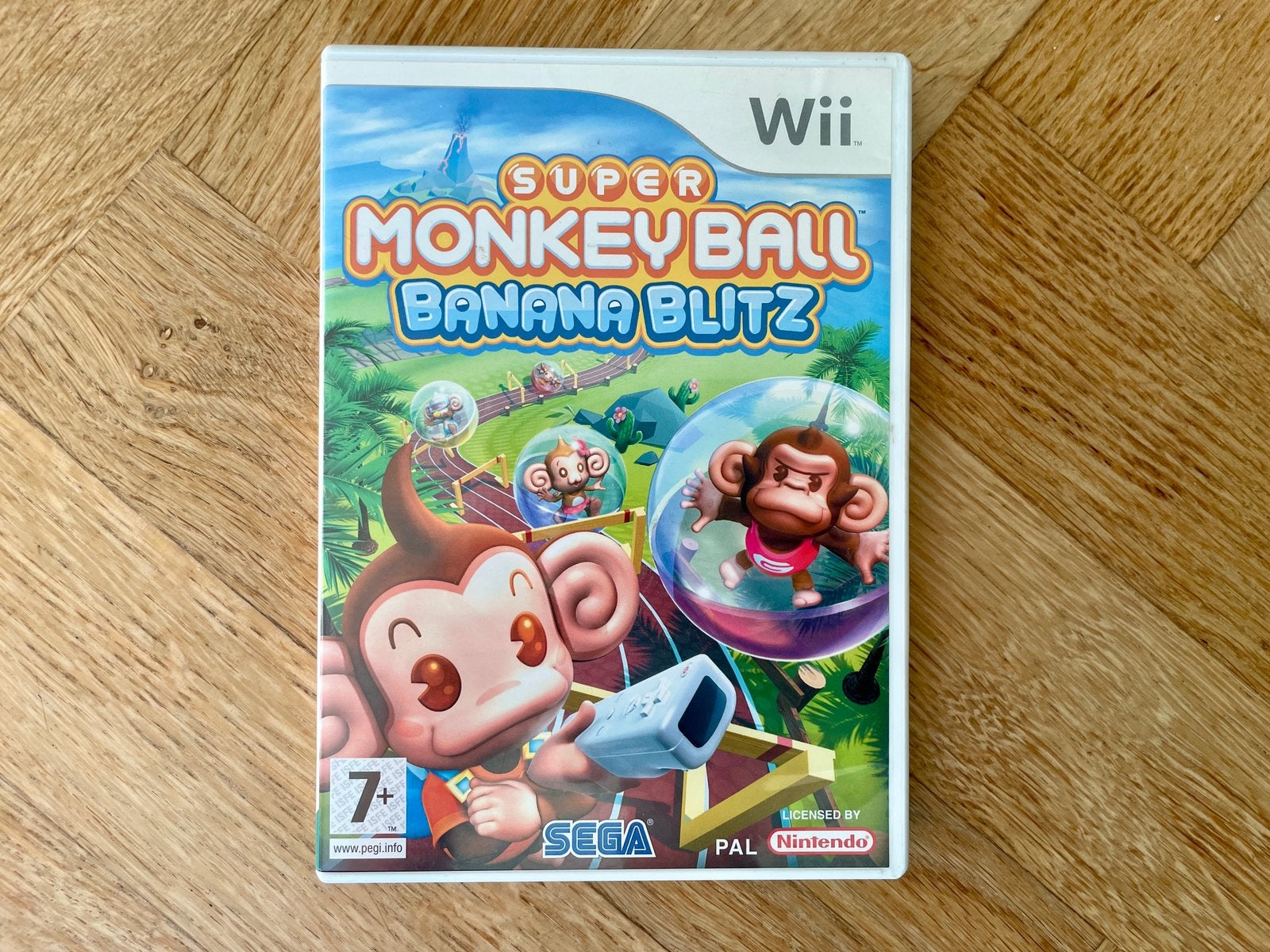 Super Monkey Ball Banana Blitz voor Nintendo Wii (CIB), Eén computer, Ophalen of Verzenden, Zo goed als nieuw, Platform