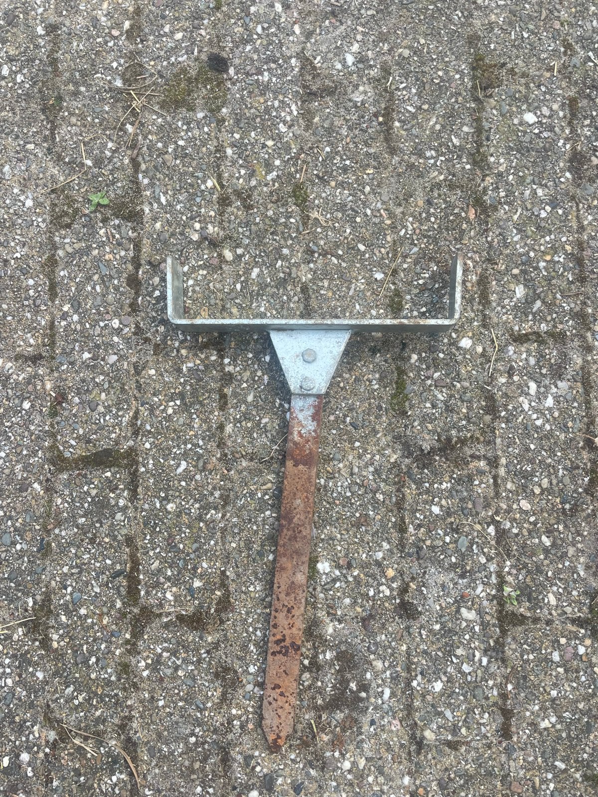 Metalen houder voor schrikdraadapparaat / weideapparaat, Dieren en Toebehoren, Ophalen of Verzenden
