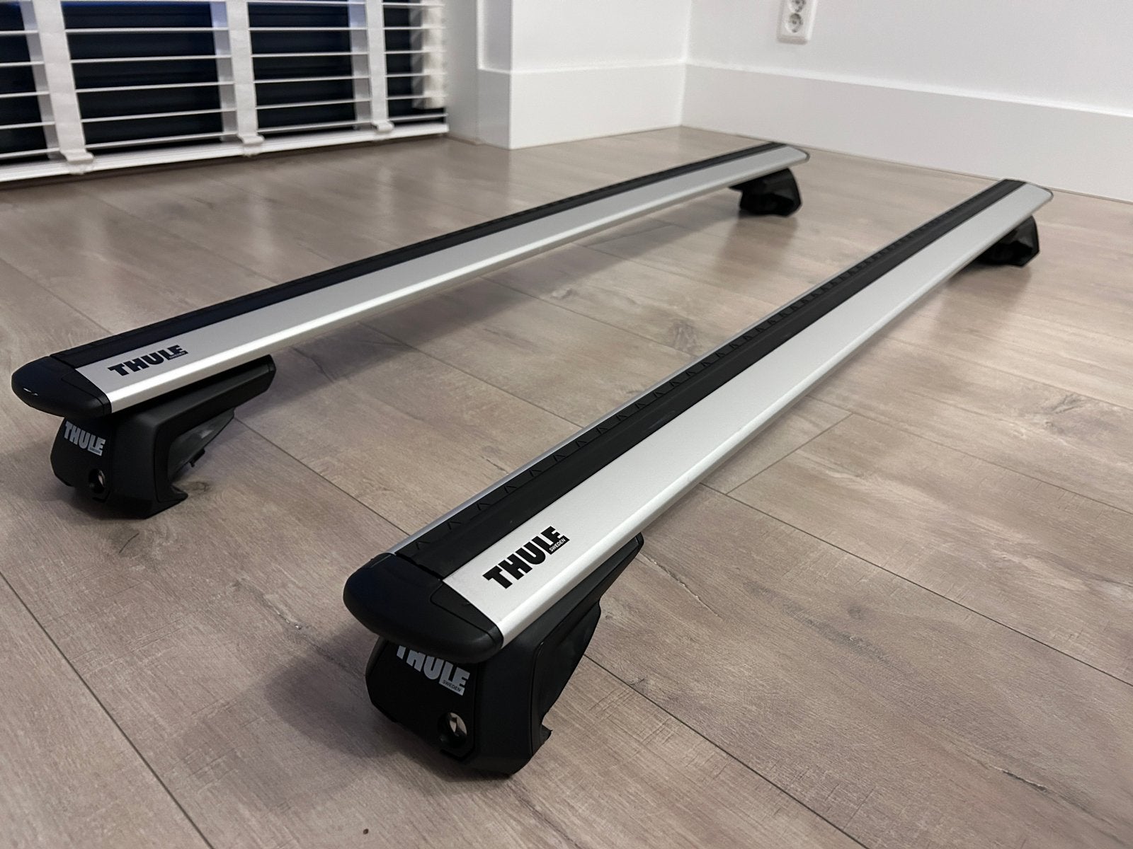 Thule dakdragers (WingBar Evo), compleet systeem, Ophalen, Zo goed als nieuw