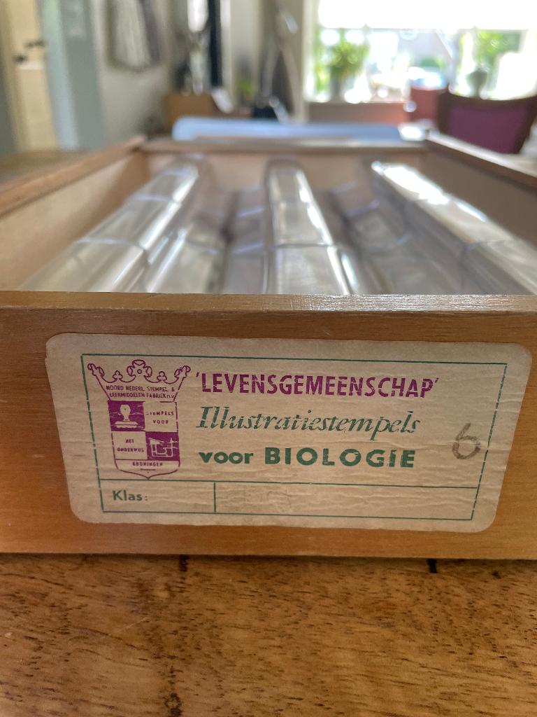 Antieke stempels school, Hobby en Vrije tijd, Stempelen, Ophalen, Gebruikt, Overige typen
