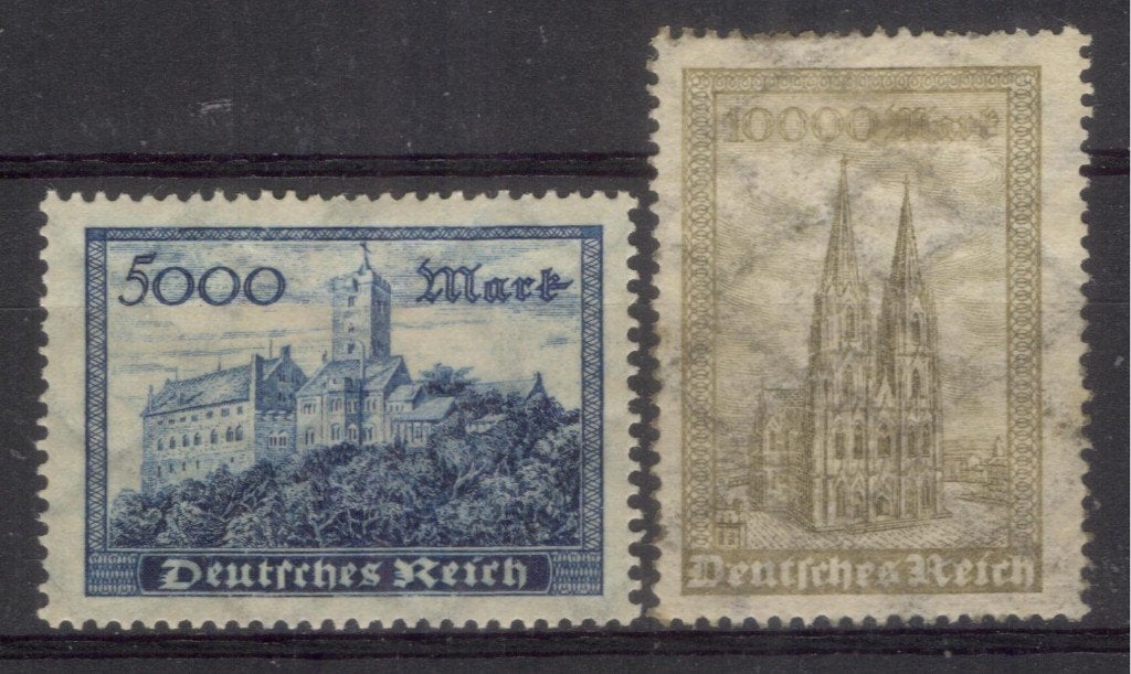 Duitse Rijk (33) - Wartburg / Kölner Dom, Verzenden, Duitse Keizerrijk