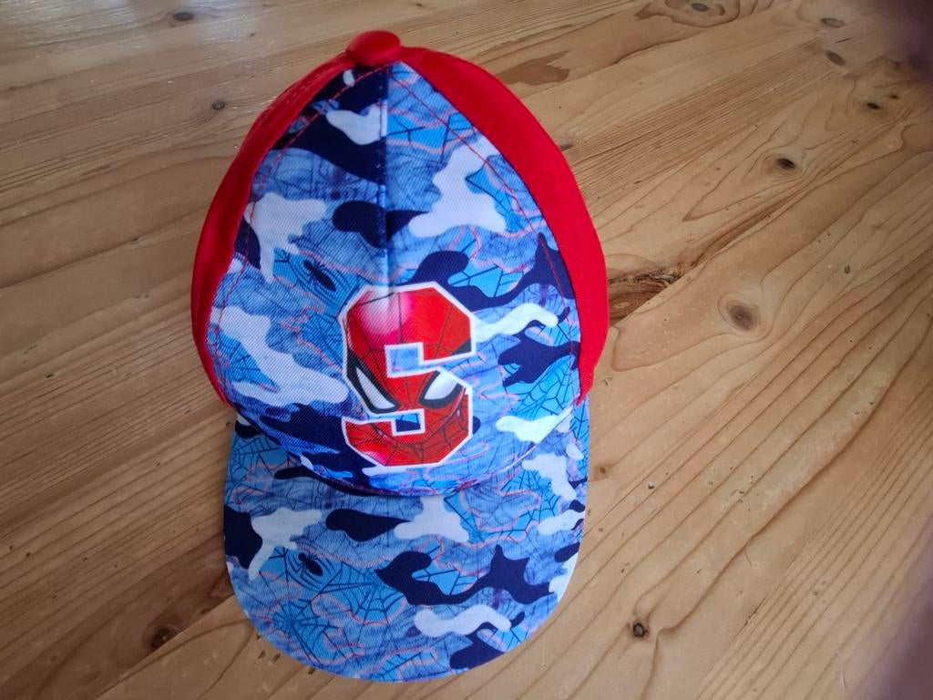 Spidermancap maat 52, Kinderen en Baby's, Kinderkleding | Petten en Hoeden, Ophalen of Verzenden, Jongen, Pet, Marvel