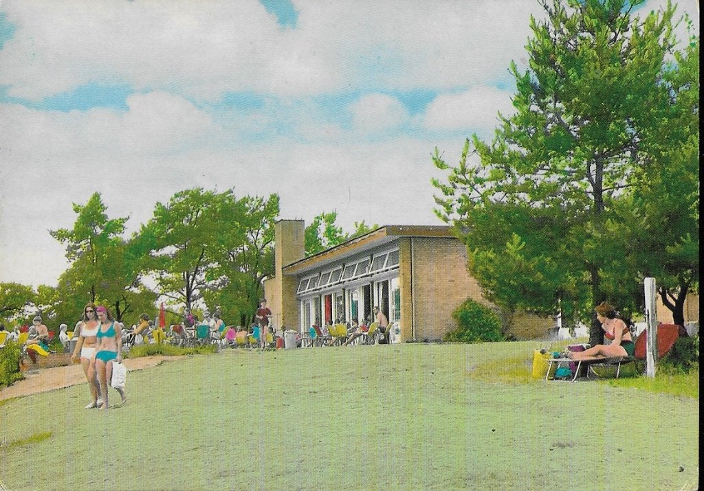 Mierlo Recreatiepark 't Wolfsven Ansichtkaart ( A442 ), Ophalen of Verzenden, 1980 tot heden, Gelopen