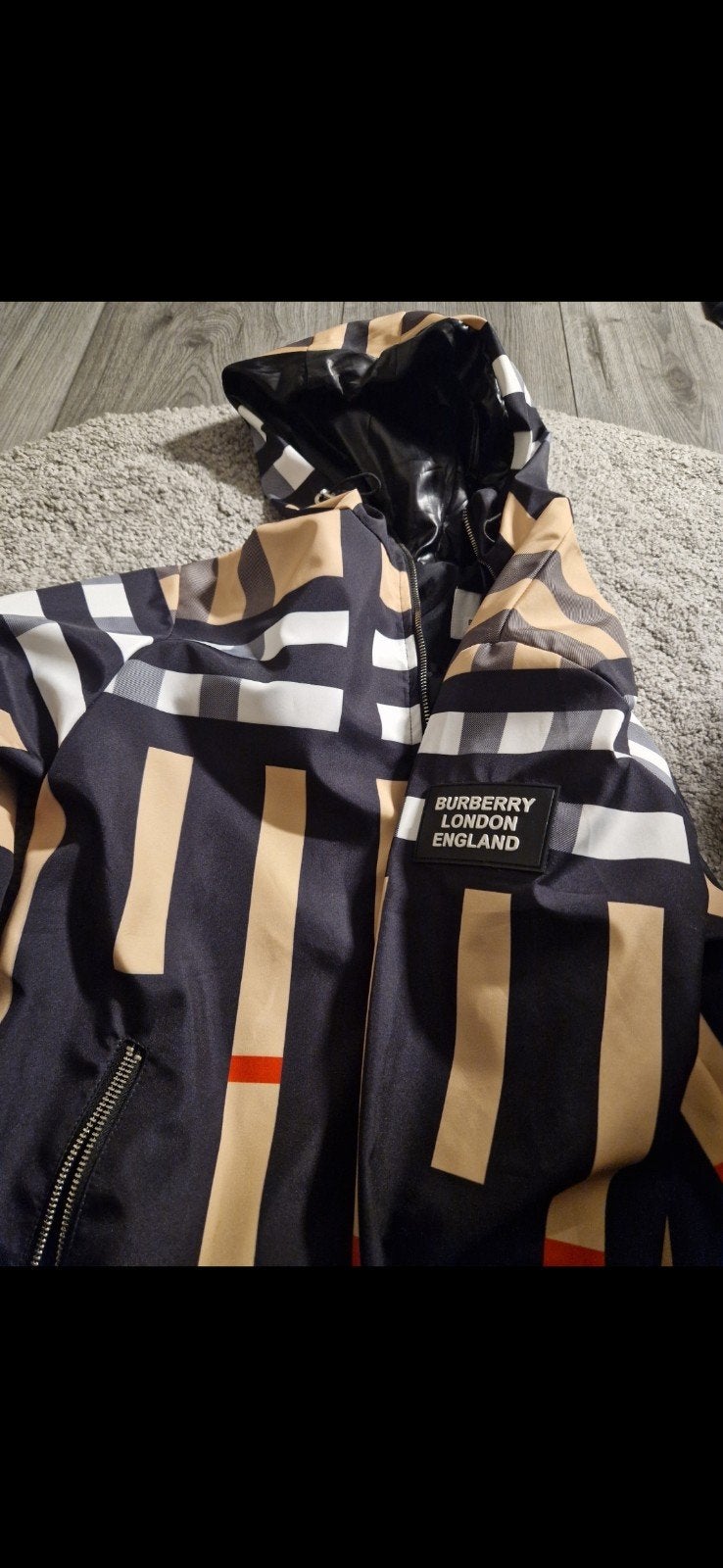 Burberry Zomerjas voor Heren - Maat S, Meerkleurig, Ophalen of Verzenden, Zo goed als nieuw, Burberry