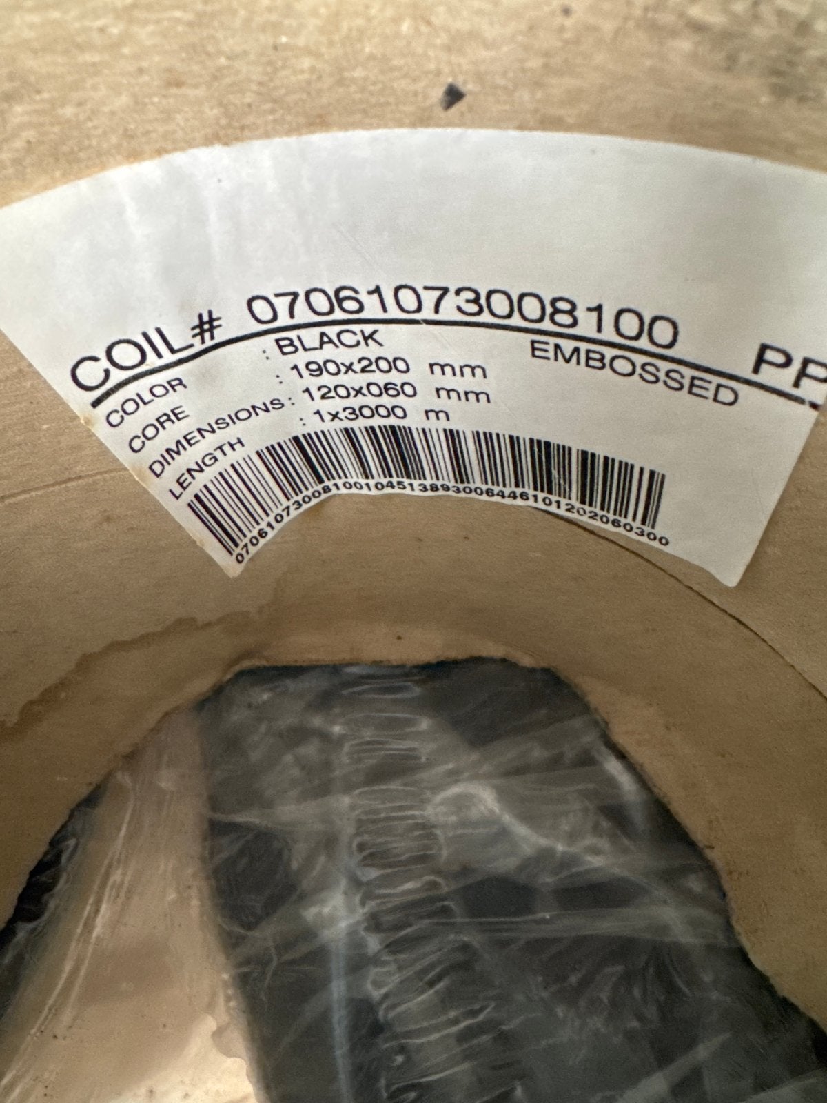32 Rollen PP Omsnoeringsband Zwart 19x0.8mm Embossed, Ophalen, Nvt, Nvt, Nvt