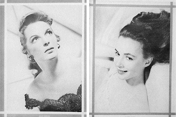 Gallery of beauty uit Preview 1959 - Hollywood sterren, Ophalen of Verzenden, Gebruikt, Foto of Kaart