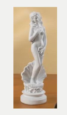 Prachtig beeldje Aphrodite Griekse godin (18cm), Ophalen of Verzenden, Nieuw