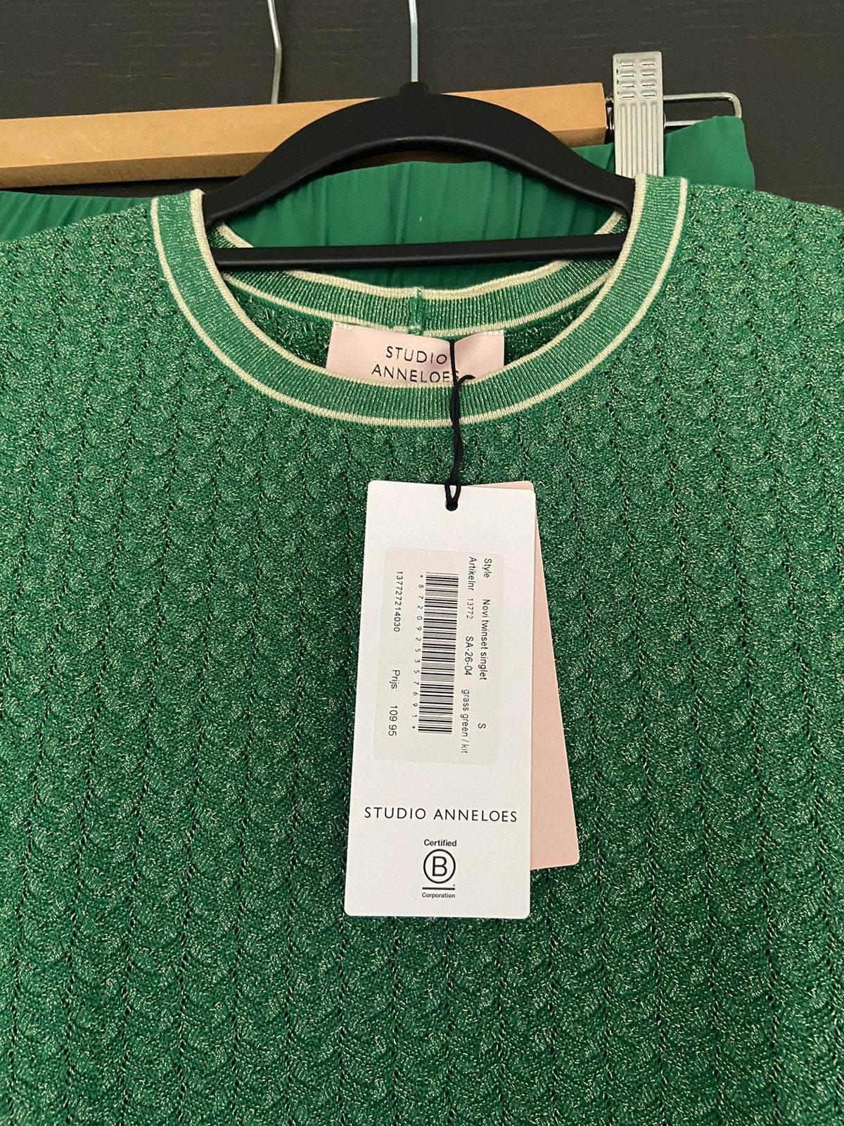 Novi twinset singlet Studio Anneloes grass green, Nieuw, Ophalen of Verzenden, Groen, Maat 36 (S)