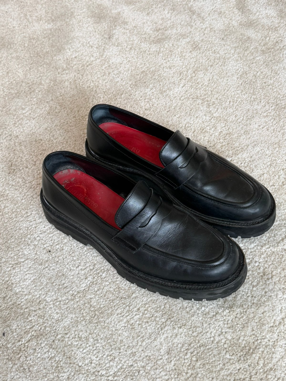 J.Lindeberg Loafers Schoenen, Zwart, Gedragen, Loafers, Ophalen