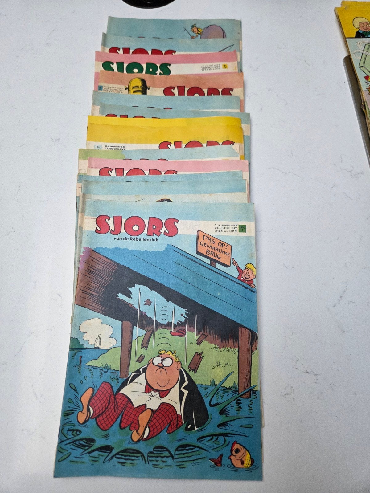 Sjors van de Rebellenclub 1965, Ophalen of Verzenden, 1960 tot 1980, Tijdschrift