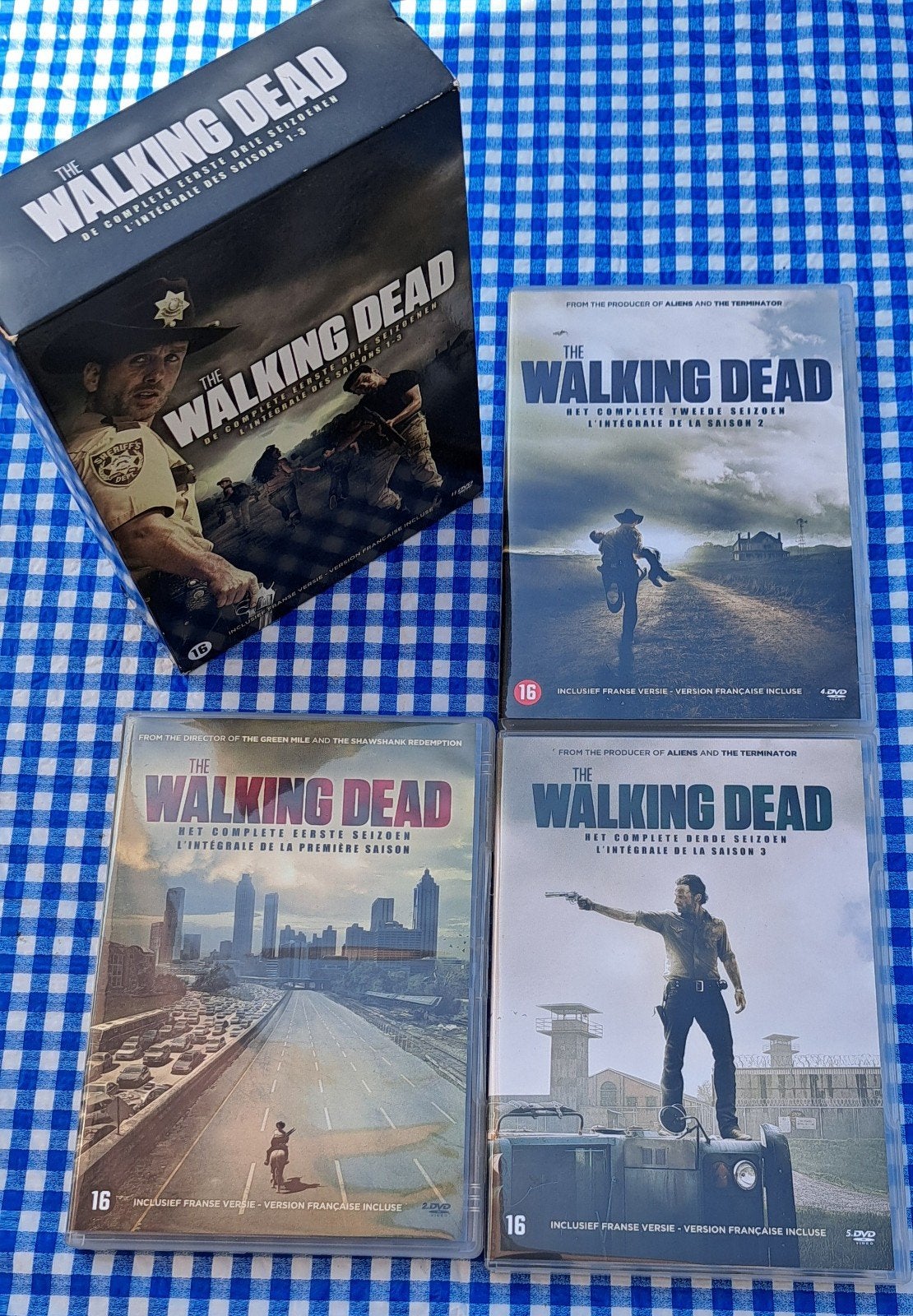The Walking Dead - Complete Seizoenen 1-3 DVD Boxset, Cd's en Dvd's, Horror, Nederlands, Vanaf 16 jaar, Seizoen 1