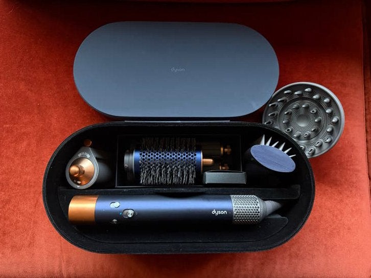 Dyson Airwrap Complete Styler long hair, Ophalen, Zo goed als nieuw, Krultang of Stijltang