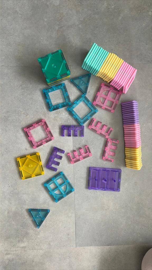 Magnetische tegels, Ophalen of Verzenden, Zo goed als nieuw, Bouwen