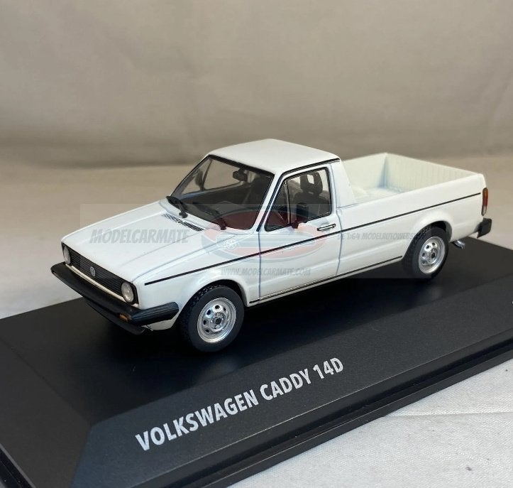 Solido Volkswagen Caddy MK 1 Pick Up 1990 - 1:43, Hobby en Vrije tijd, Modelauto's | 1:43, Solido, Verzenden, Solido, -