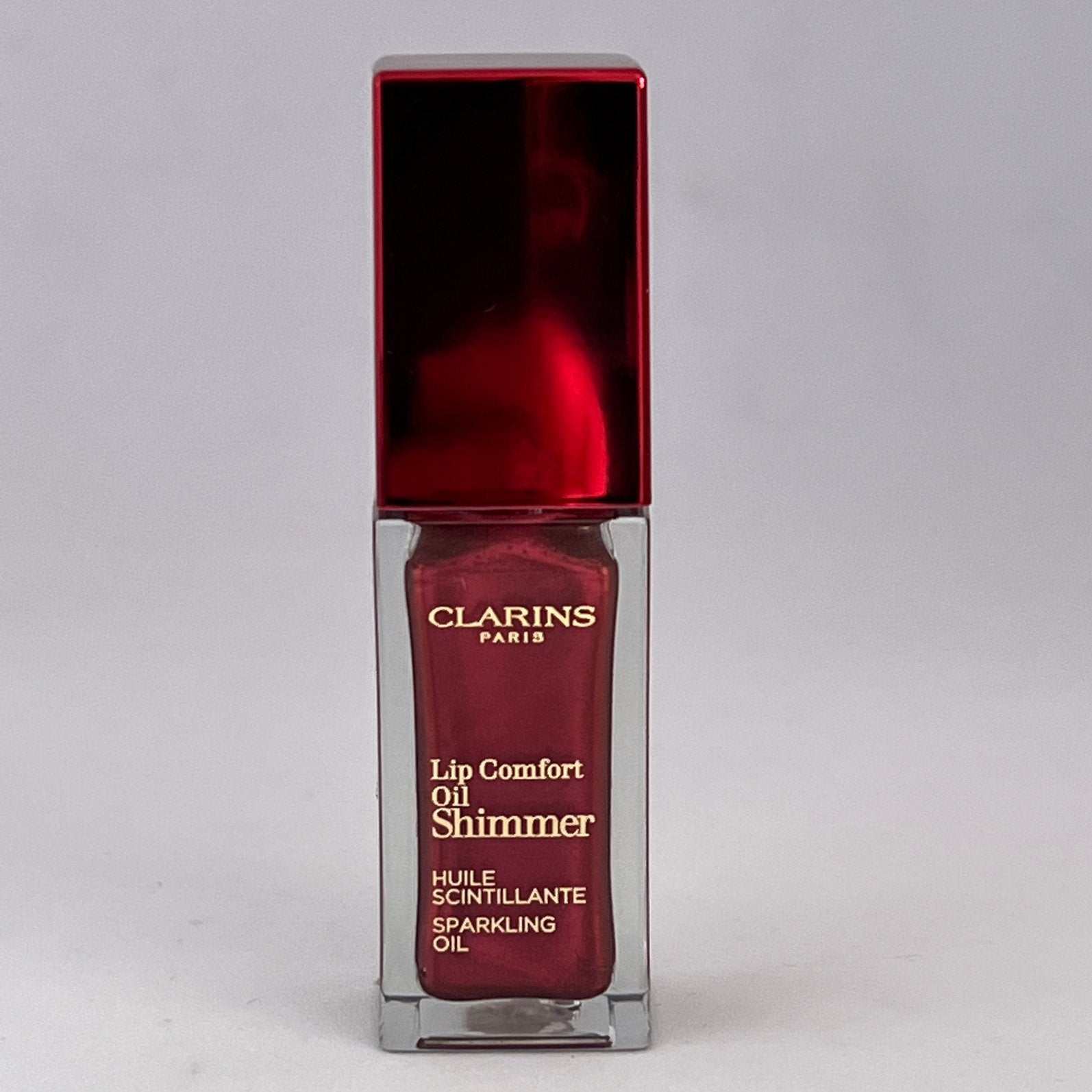 Clarins Lip Comfort Oil Shimmer #07 Red Hot#, Lippen, Nieuw, Ophalen of Verzenden, Make-up