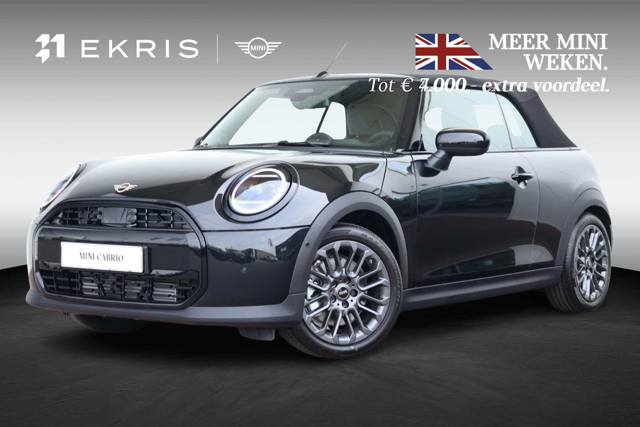 MINI Cabrio Cooper C Classic Trim | Pakket M, Auto's, 1998 cc, 15 km/l, Cabriolet, 4 stoelen