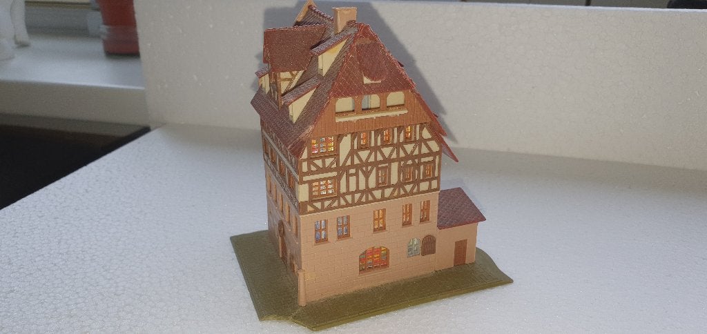 Modelbouwhuis Albrecht Durerhaus uit Nurnberg faller B932, Overige merken, Gebruikt, Gelijkstroom of Wisselstroom, Brug, Tunnel of Gebouw