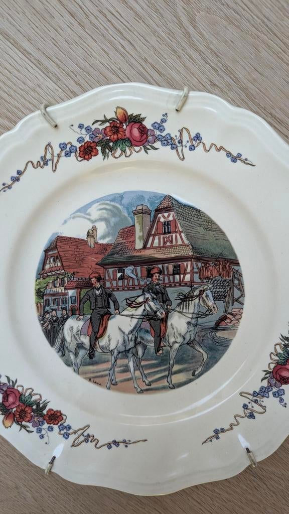 Sarreguemines Obernai bord, Ophalen of Verzenden