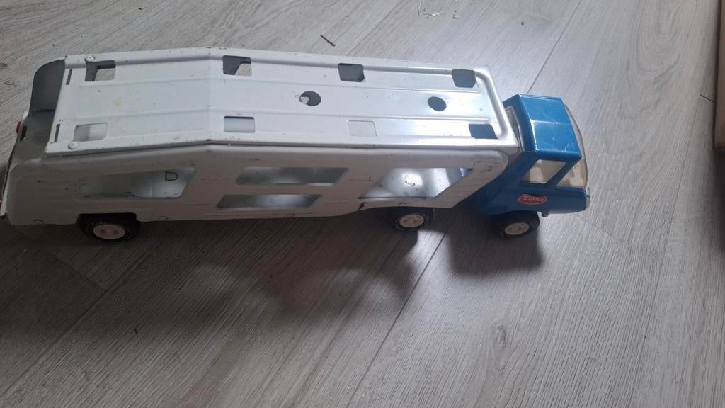 Vintage Tonka Oplegger - Nostalgisch Speelgoed, Kinderen en Baby's, Speelgoed | Speelgoedvoertuigen, Ophalen, Gebruikt
