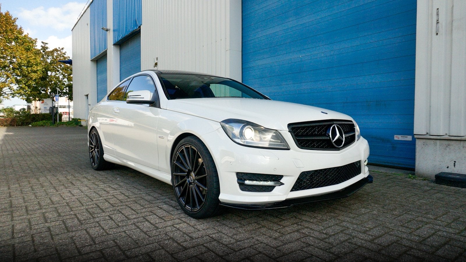 Mercedes-Benz C-Klasse 1.8 C180 Kompr Sportcoupe AUT 2012, Auto's, Automaat, Achterwielaandrijving, 1800 kg, Zwart