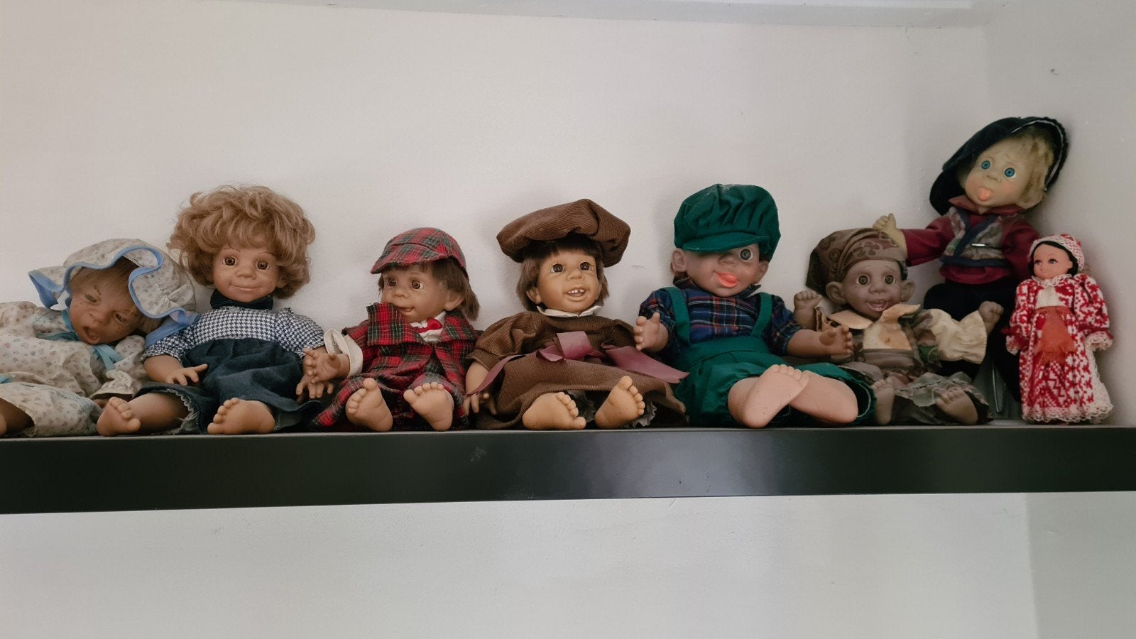 Vintage poppen, Verzamelen, Ophalen of Verzenden, Zo goed als nieuw, Pop