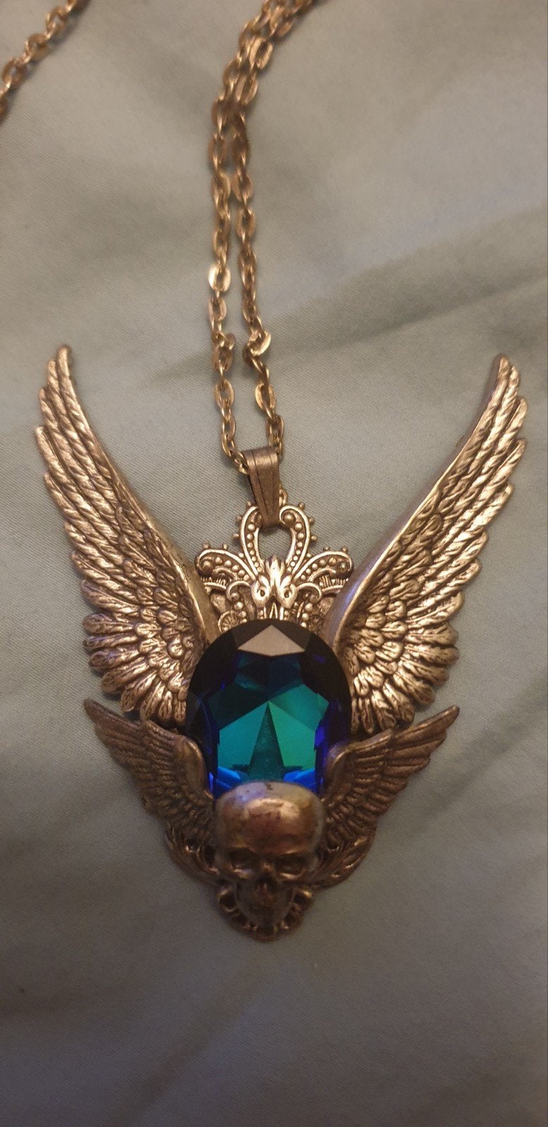 Aranwen's jewelry, grote hanger, zie omschrijving, Met kristal, Ophalen of Verzenden, Zo goed als nieuw, Zilver