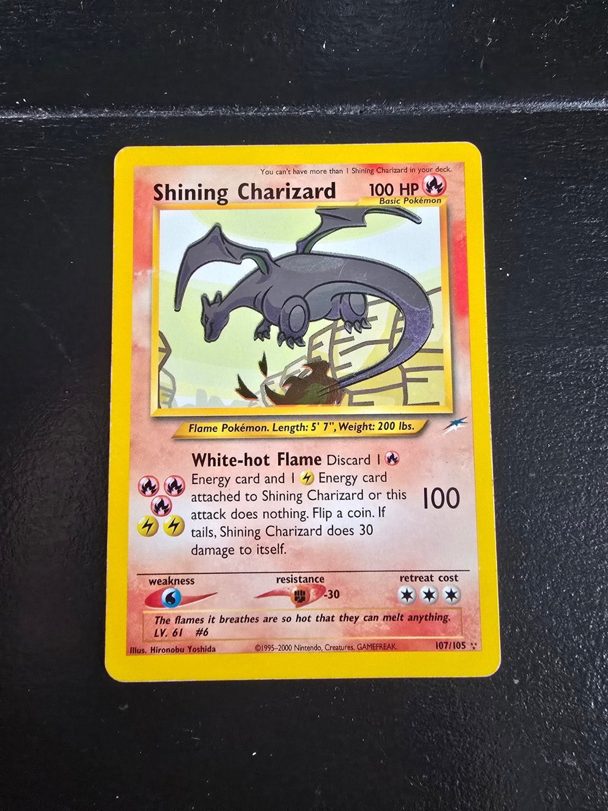 Shining Charizard in mooie staat, Ophalen of Verzenden, Zo goed als nieuw