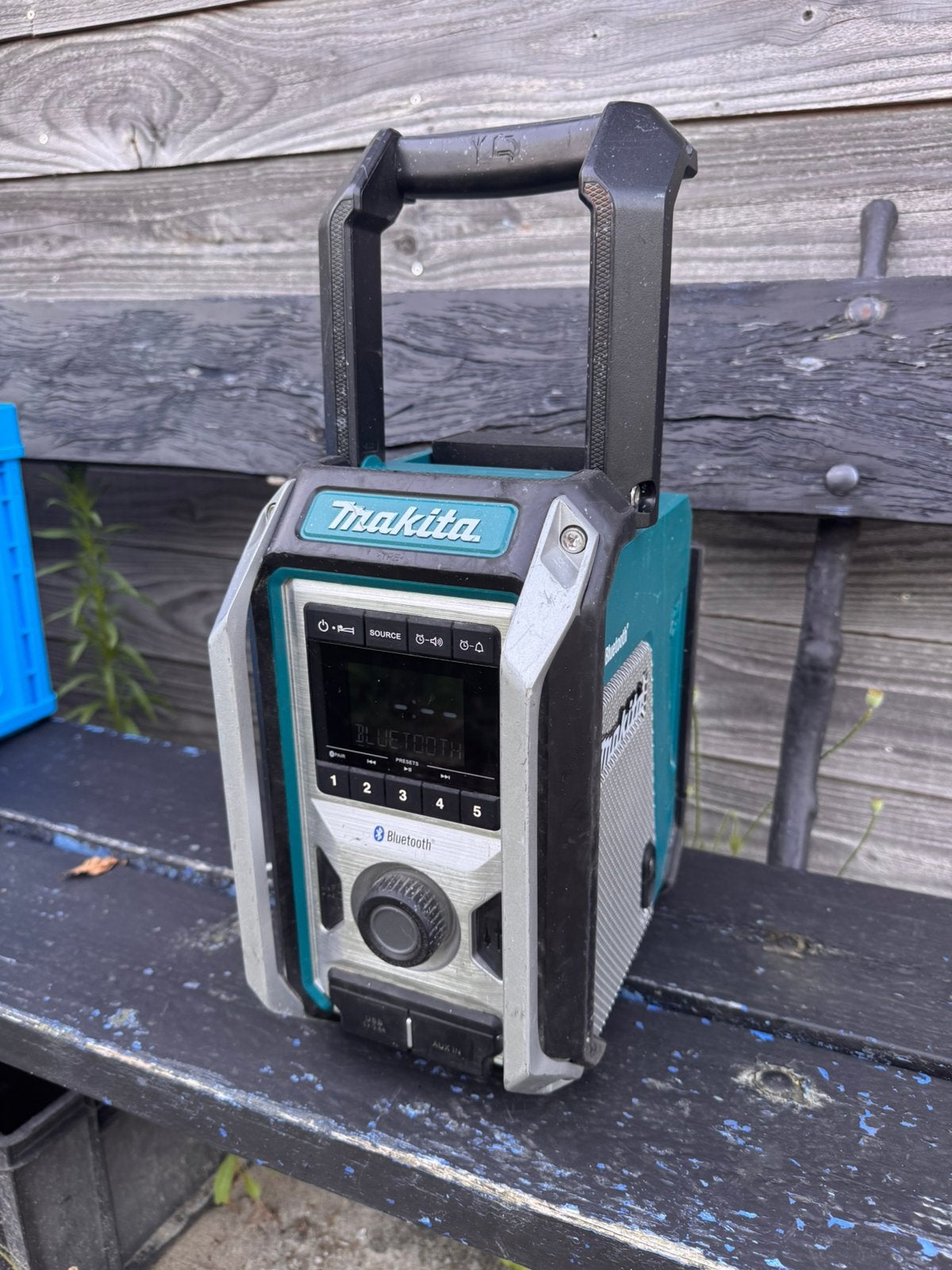 Makita DMR114 Radio voor de Bouw, Audio, Tv en Foto, Radio's, Ophalen of Verzenden, Zo goed als nieuw, Bouwradio
