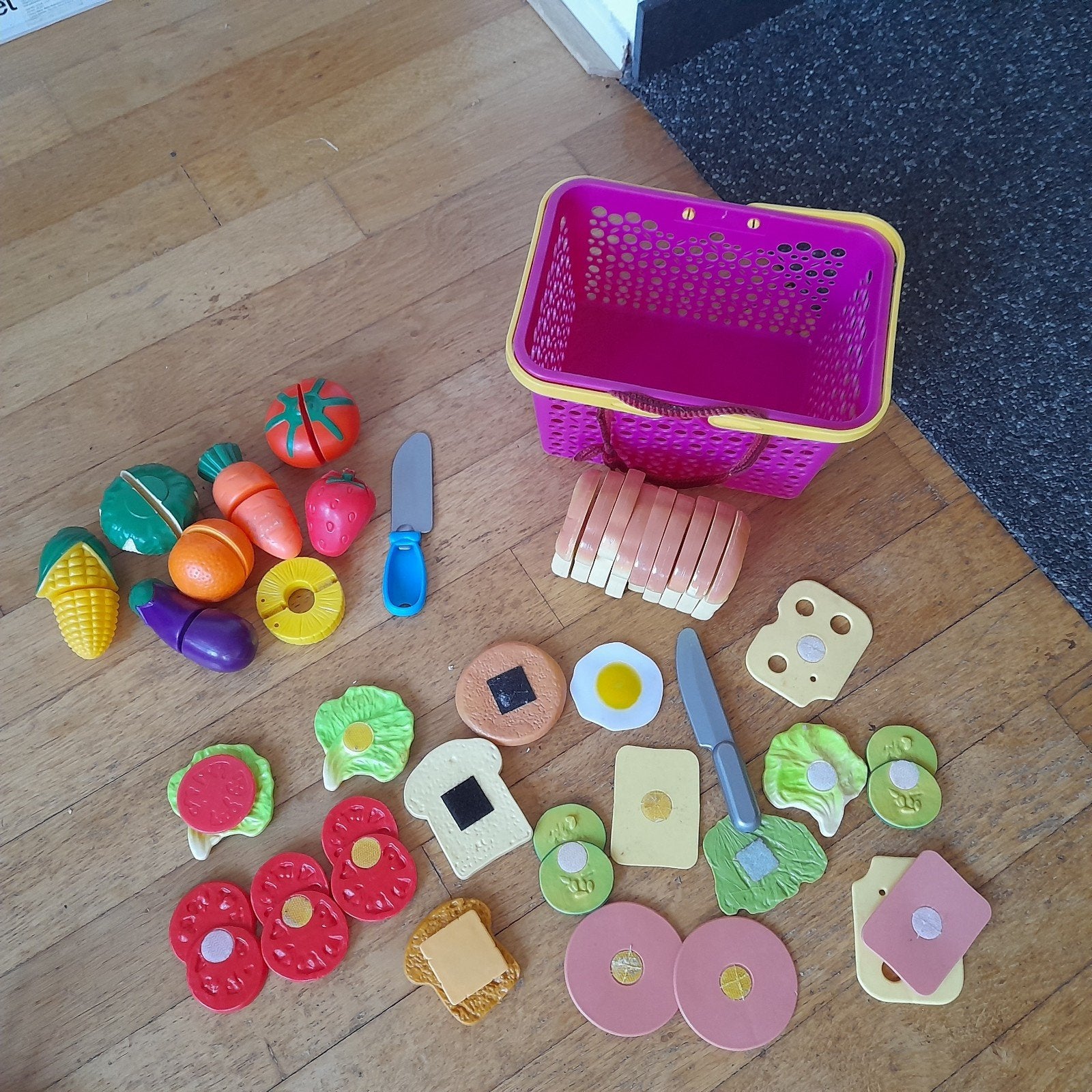 Snijset Brood, Fruit & Groente met Klittenband, Ophalen of Verzenden, Gebruikt, Ontdekken