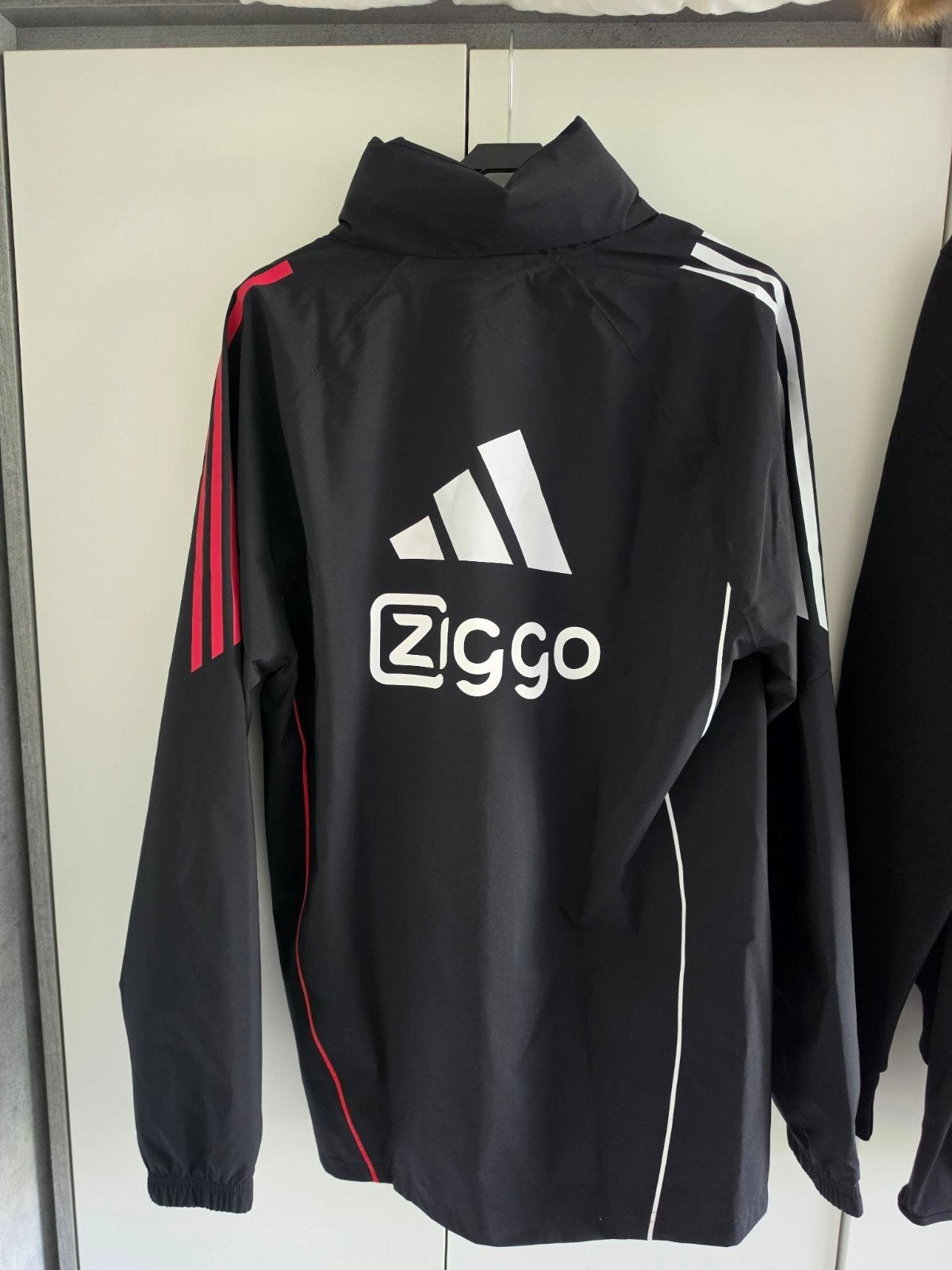 Ajax trainingskleding maat m, Ophalen, Zo goed als nieuw, Maat 48/50 (M), Zwart