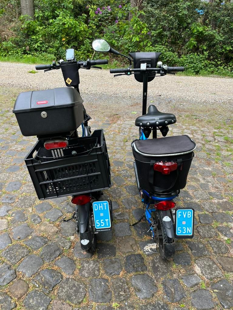 SFM Oliver Elektrische Step 2x. SAMEN:, Fietsen en Brommers, Gebruikt, Elektrisch, Ophalen, Overige merken