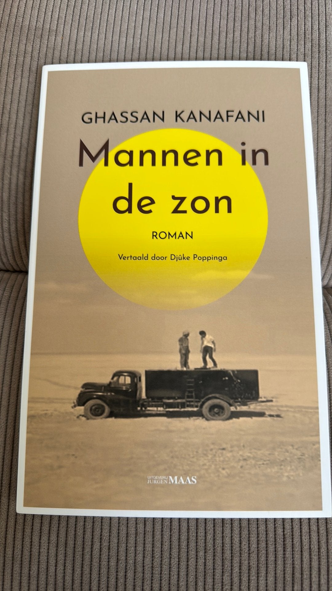 Ghassan Kanafani - Mannen in de zon, Ophalen of Verzenden, Nieuw, Ghassan Kanafani