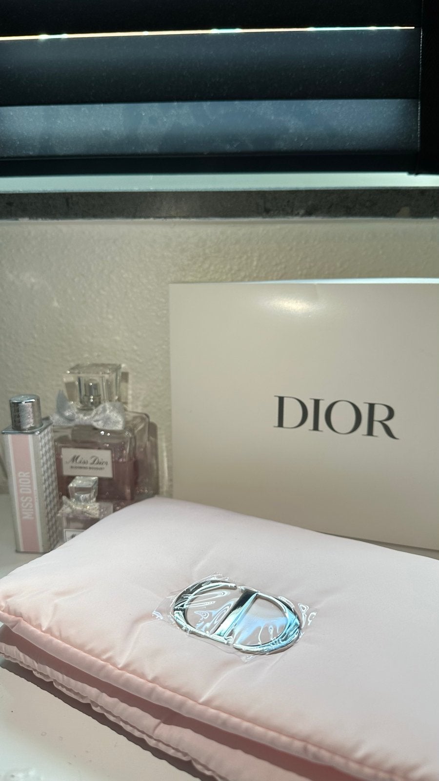 Dior make-up/toilettas – baby pink – Nieuw & ongebruikt, Ophalen, Nieuw, Roze, Dame