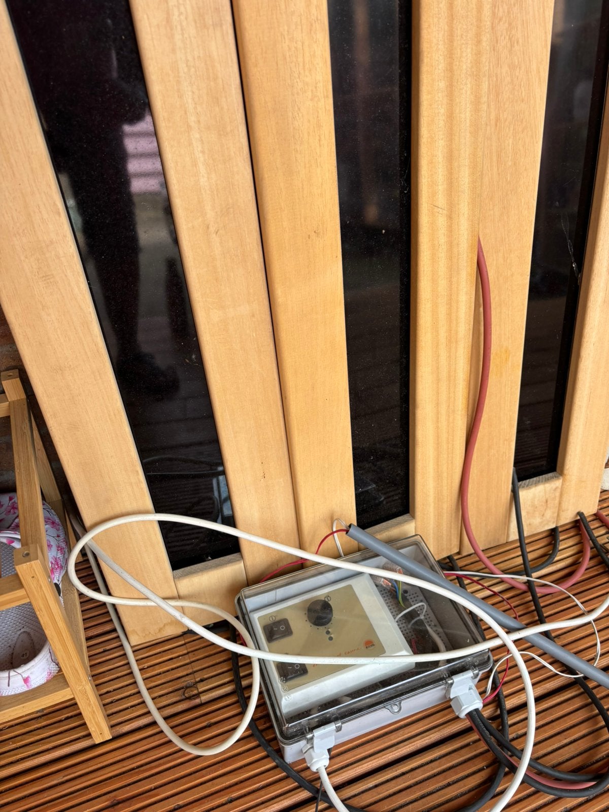 3 infrarood panelen voor sauna, Ophalen, Gebruikt, Infrarood, Onderdelen