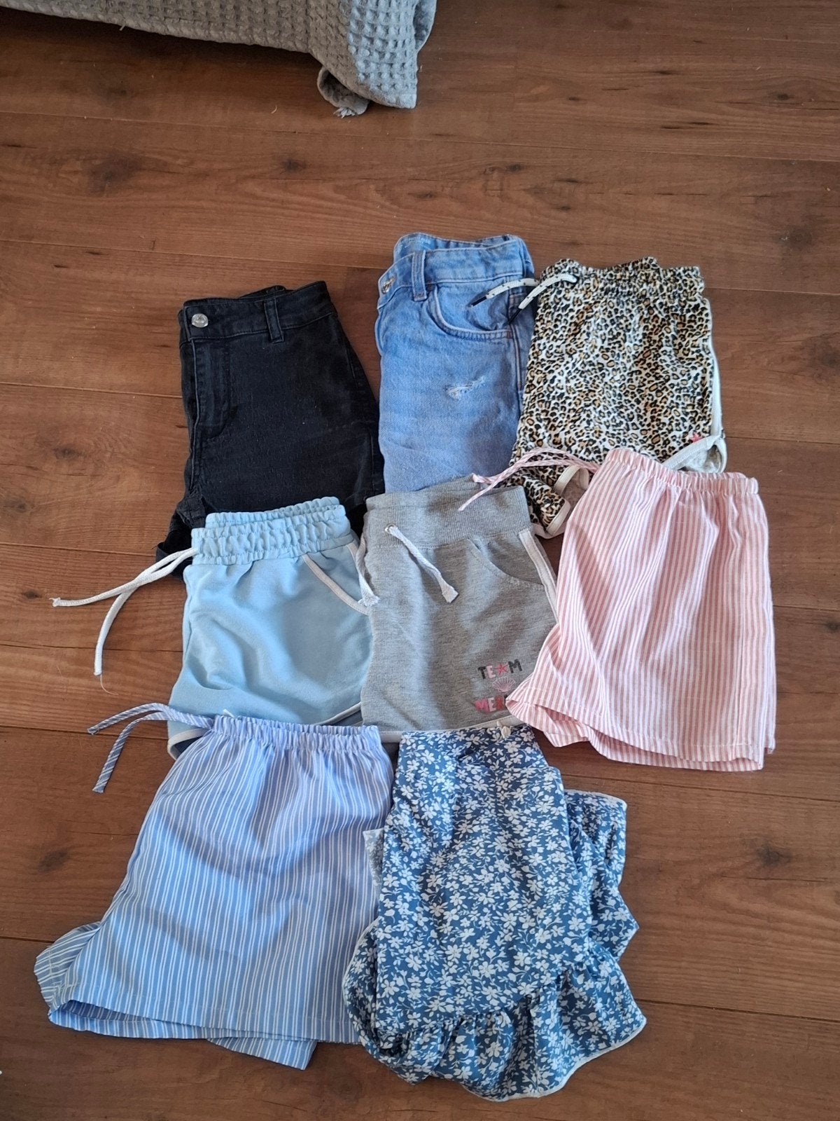 Kledingpakket shorts en rokje voor meisjes (maat 10-13 jaar), Ophalen of Verzenden