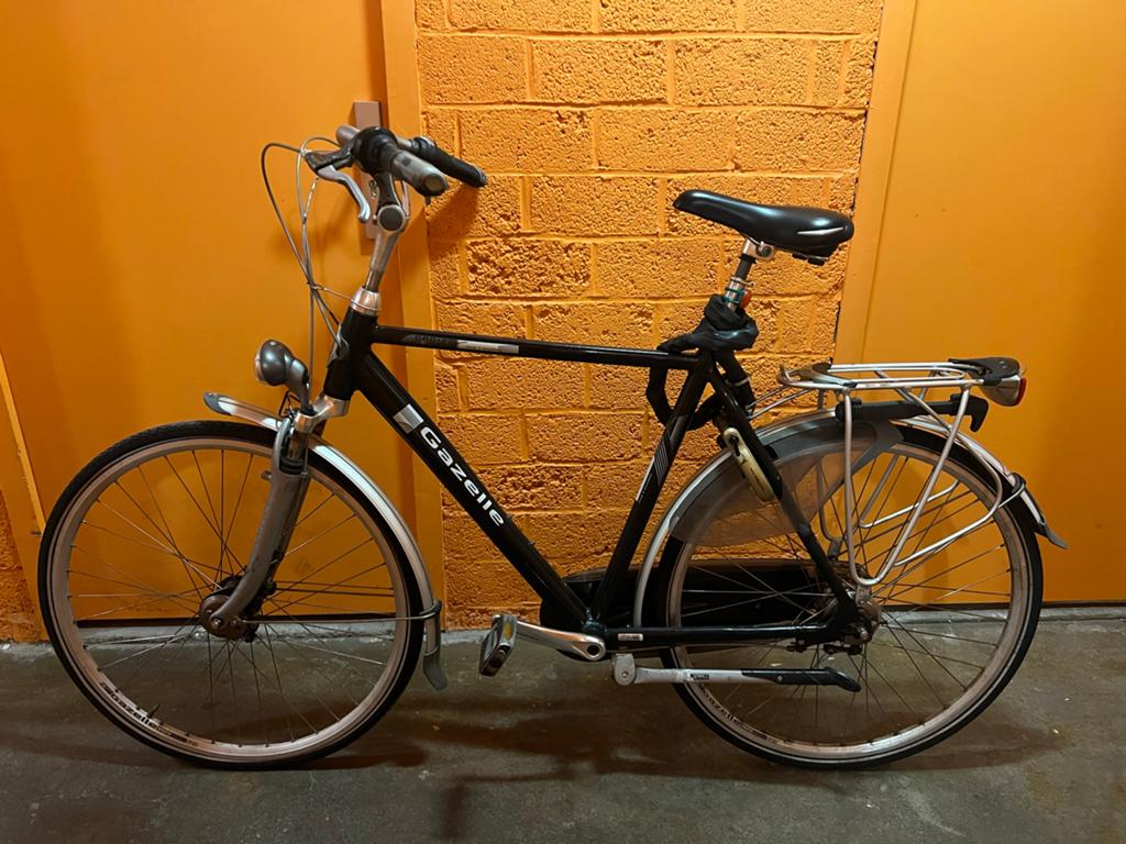Gazelle Cadiz - Zwart, Gebruikt, Fietsen en Brommers, Ophalen, Gebruikt, Versnellingen, 57 tot 61 cm