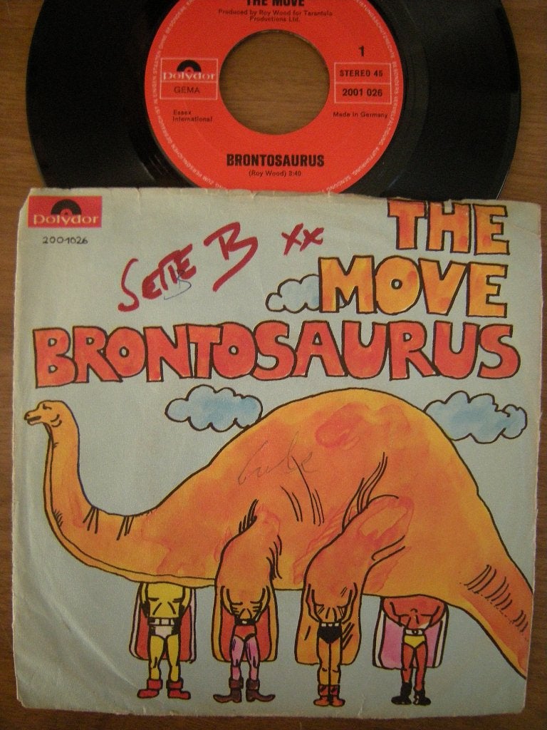 The Move (Brontosaurus), Gebruikt, 7 inch, Ophalen of Verzenden, Pop