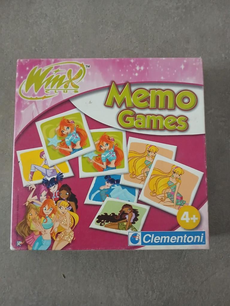 Winx memo games spel 4+, Ophalen