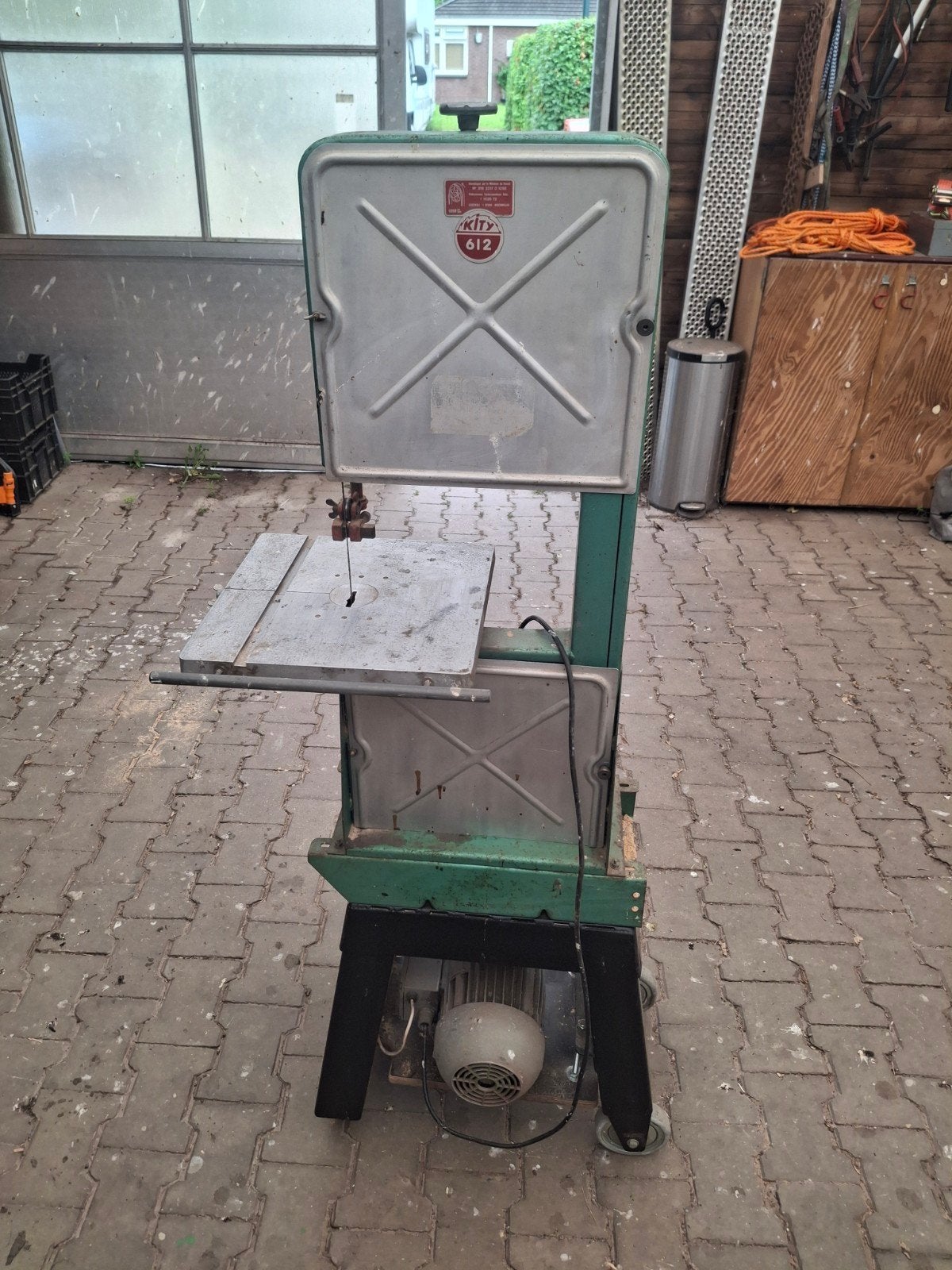 Kity 612 Lintzaag met eigen onderstel, Doe-het-zelf en Verbouw, Ophalen, Gebruikt, Kity, 70 mm of meer