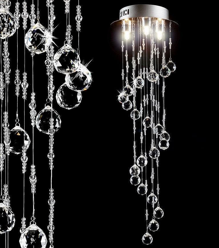 Kroonluchter kristallen Plafondlamp Hanglamp 2018-1002235802, Ophalen of Verzenden, Nieuw, Glas