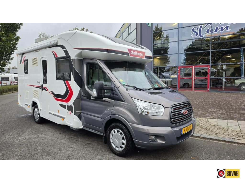 Challenger Mageo 270 enkele bedden, Caravans en Kamperen, Ringverwarming, Ford, 6 tot 7 meter, Challenger