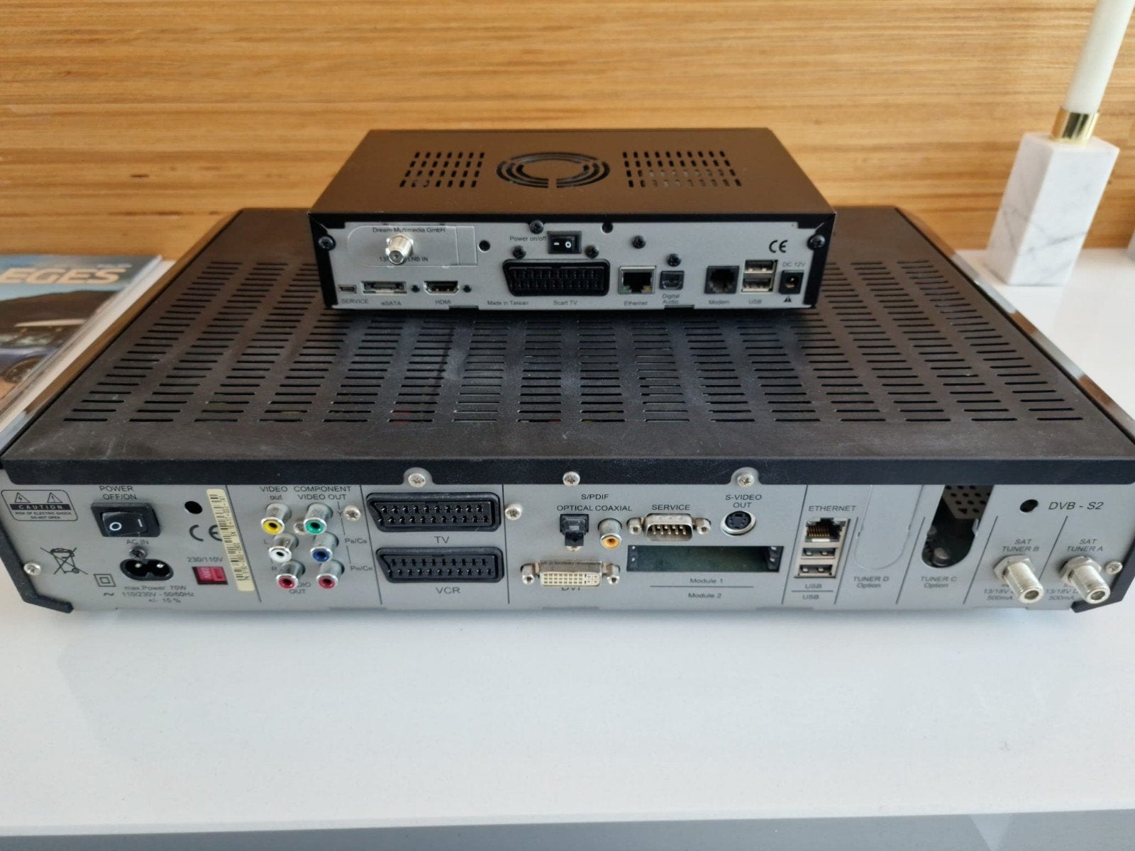 Dreambox 8000HD PVR en Dreambox 800HD se, Ophalen