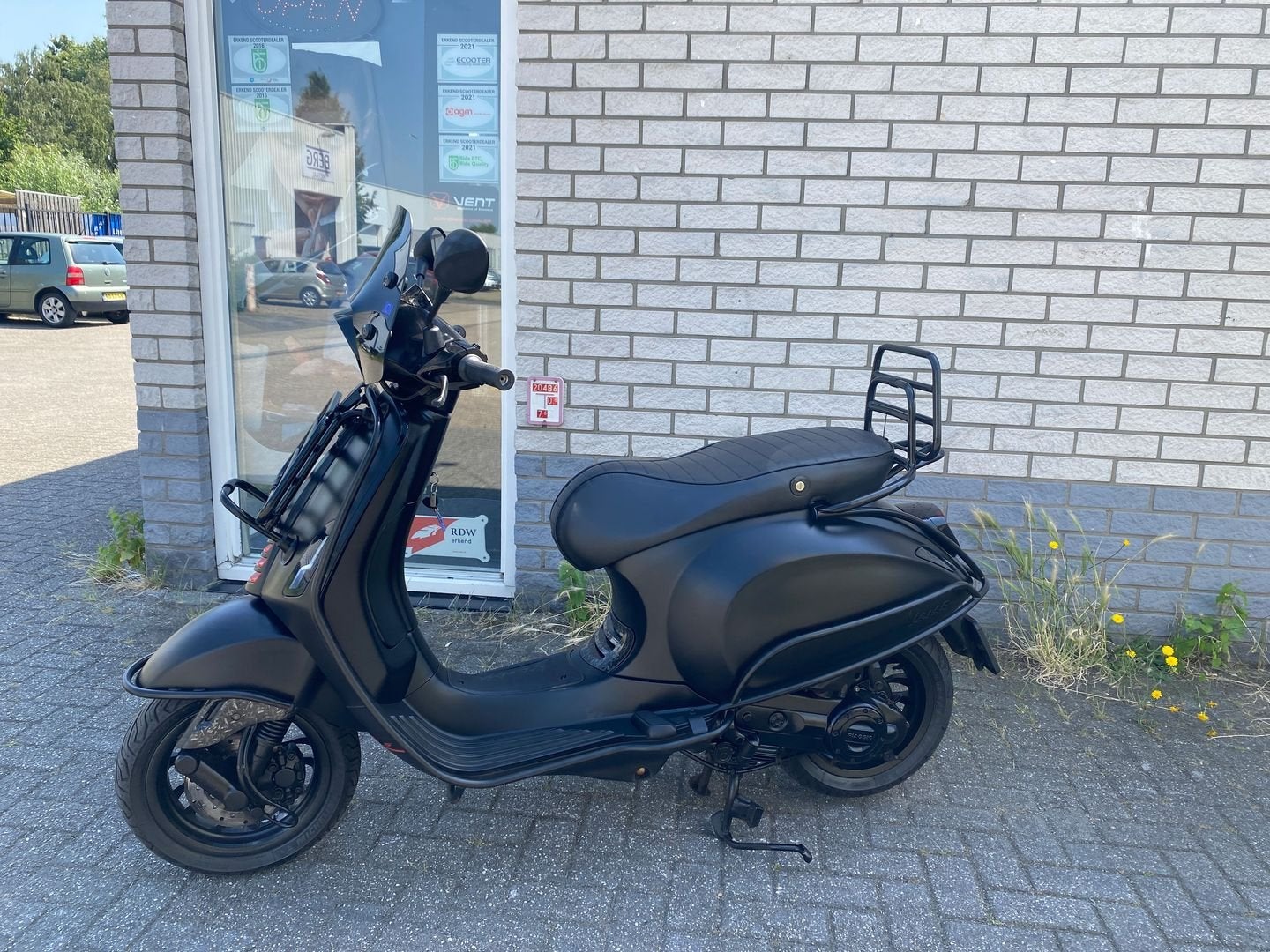 GAVE VESPA SPRINT S 45KM 4T BROM MAT BLACK 11000KM BJ2020, Onbekend, Onbekend, VESPA