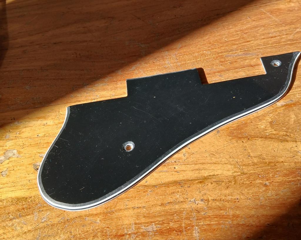 Pickguard black, Ophalen of Verzenden, Zo goed als nieuw, Elektrische gitaar