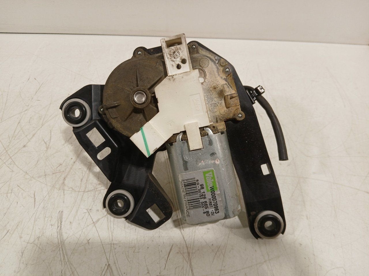 Ruitenwissermotor achter Peugeot Expert, Onderdelen@venauto.nl, Van der Ven Autorecycling B.V., Gebruikt, Ettenseweg 76, 4706 PB Roosendaal, The Netherlands