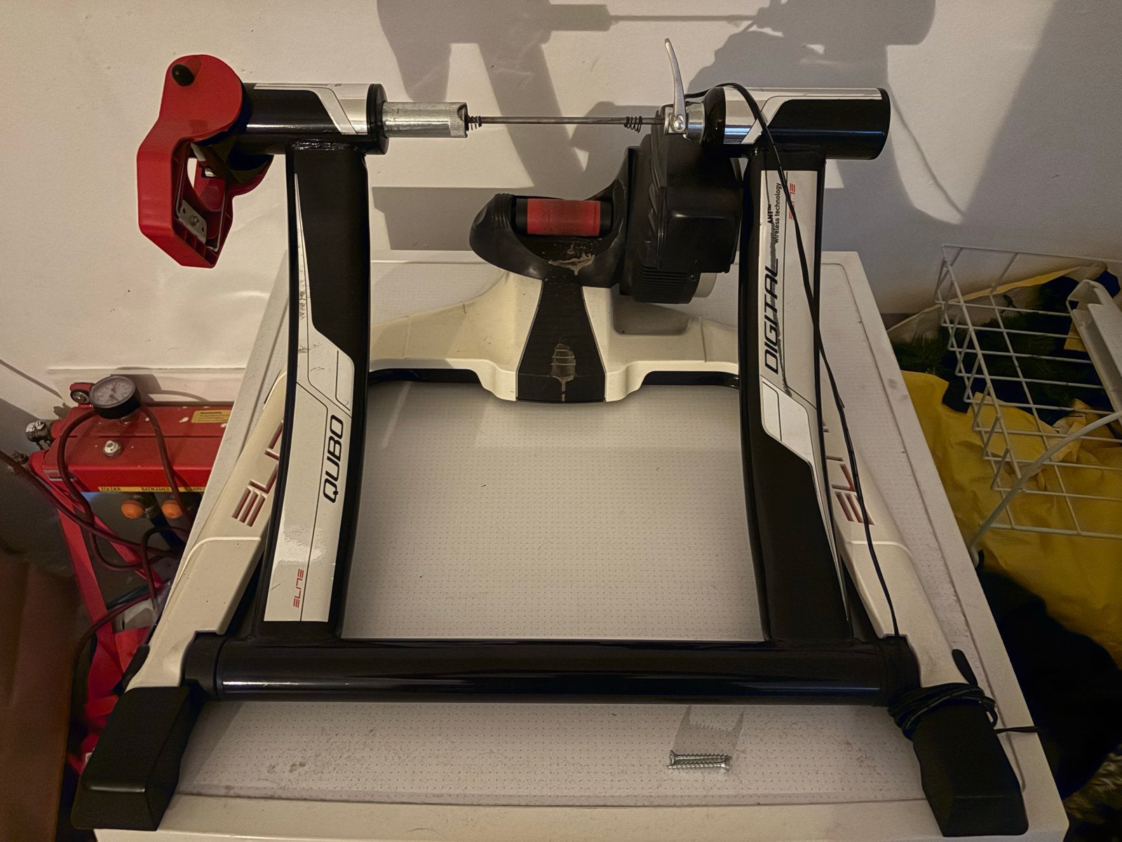 Elite Qubo Digital Smart B+ fietstrainer, Sport en Fitness, Wielrennen, Ophalen, Gebruikt, Overige typen
